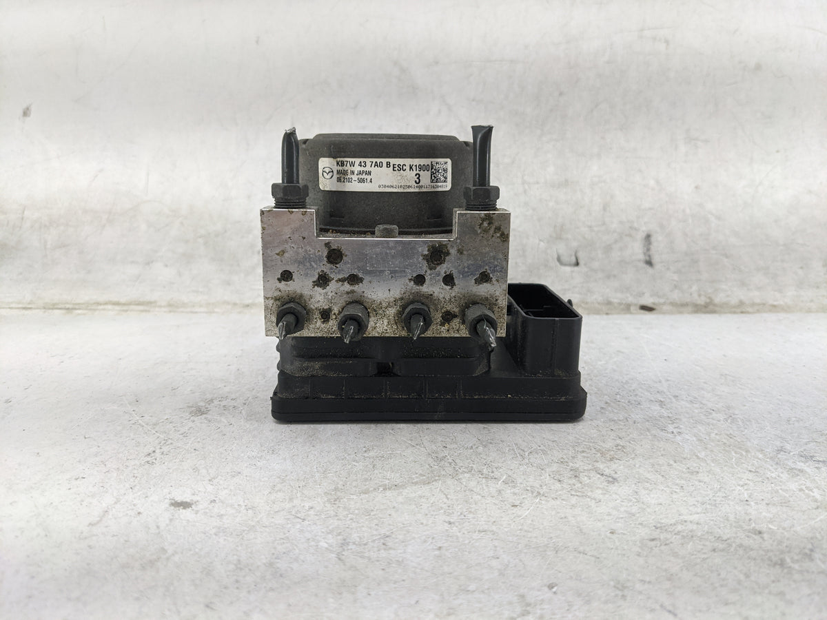 2017 Mazda Cx-5 Anti-Lock Brake ABS Pump Module Actuator OEM P/N:KB7W437A0B K1Y3-43-7A0B Fits OEM Used Auto Parts - Oemuseda