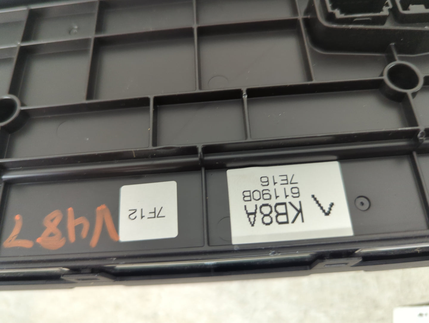 2017-2018 Mazda Cx-5 Climate Control Module Temperature AC/Heater Replacement P/N:KB8A 6119B 7F12 Fits Fits 2017 2018 OEM Us