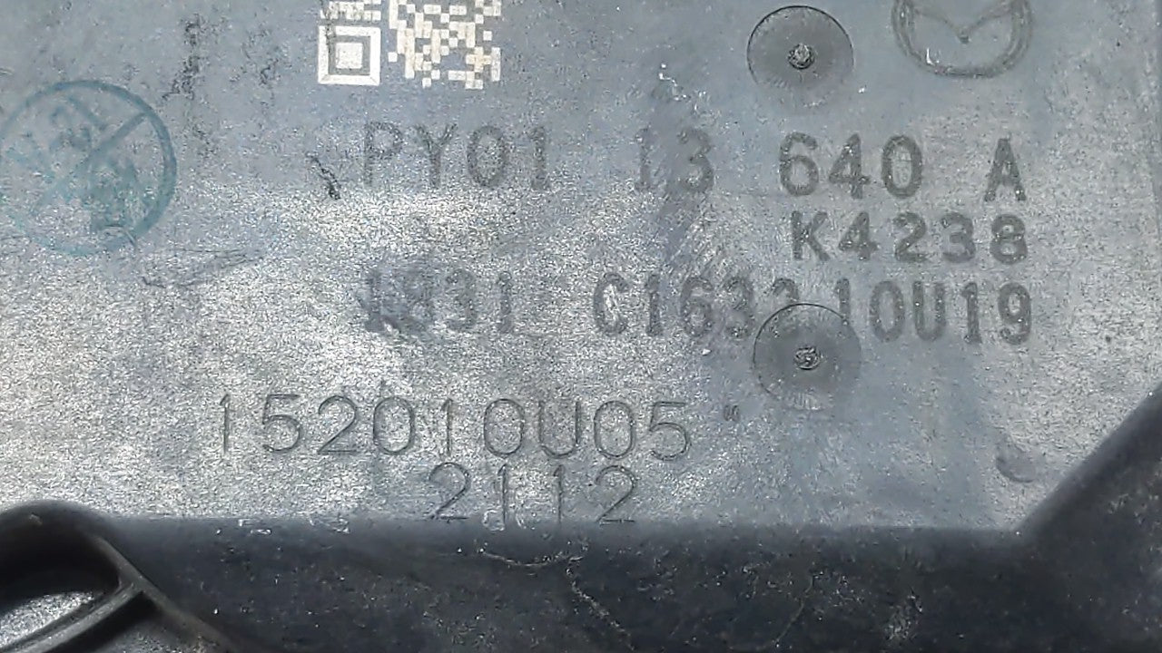 2014 Mazda Cx-5 Throttle Body P/N:PY01 13 640 A Fits OEM Used Auto Parts - Oemusedautoparts1.com