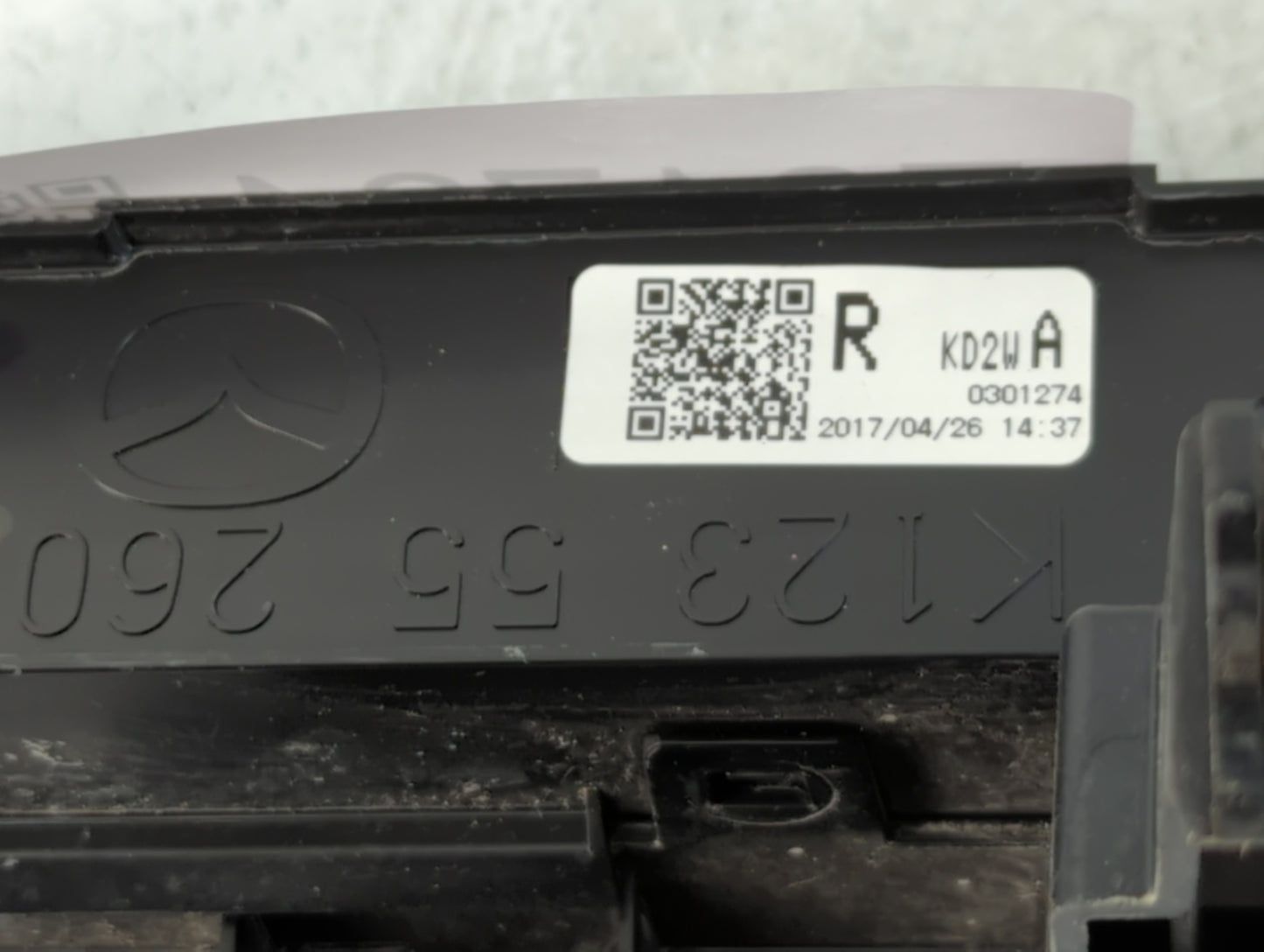 2017-2018 Mazda Cx-5 Climate Control Module Temperature AC/Heater Replacement P/N:K123 55 026 Fits Fits 2017 2018 OEM Used A