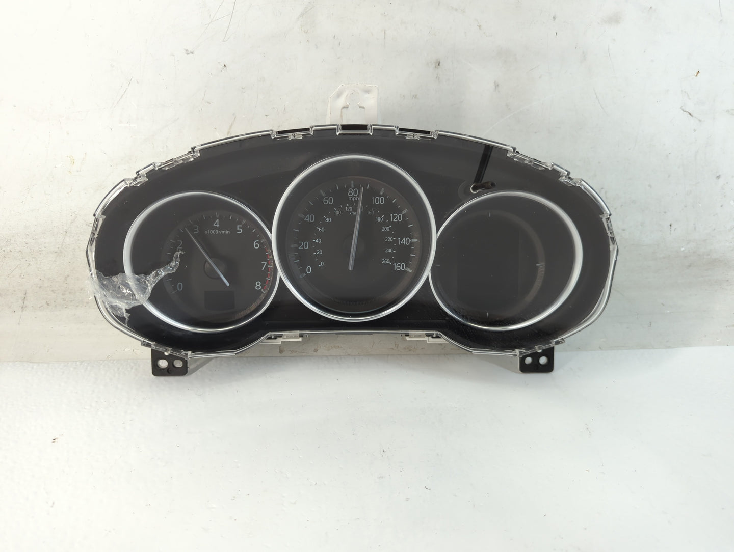 2017-2018 Mazda Cx-5 Instrument Cluster Speedometer Gauges P/N:0724077 Fits Fits 2017 2018 OEM Used Auto Parts - Oemusedauto