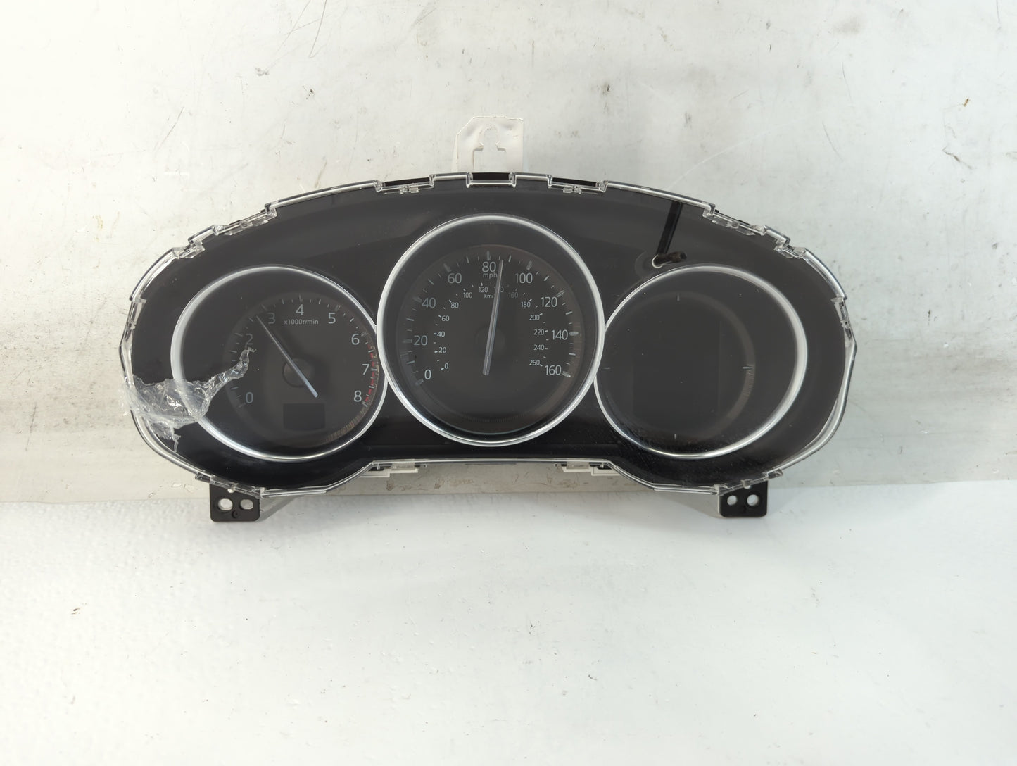 2017-2018 Mazda Cx-5 Instrument Cluster Speedometer Gauges P/N:0724077 Fits Fits 2017 2018 OEM Used Auto Parts - Oemusedauto