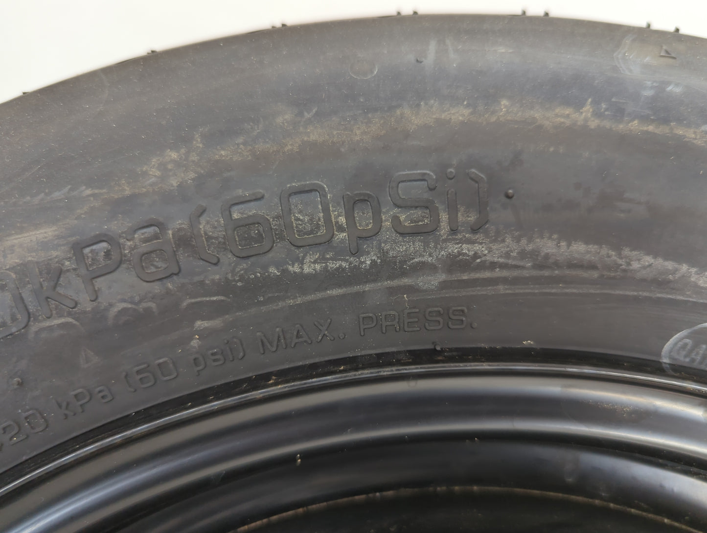 2017 Mazda Cx-9 Spare Donut Tire Wheel Rim Oem - Oemusedautoparts1.com