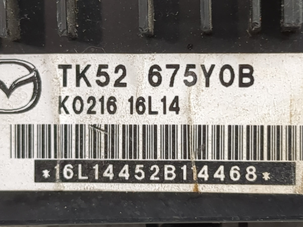 2016-2022 Mazda Cx-9 Body Control Module Bcm Tk52 675y0b|k0216 16l14 - Oemusedautoparts1.com