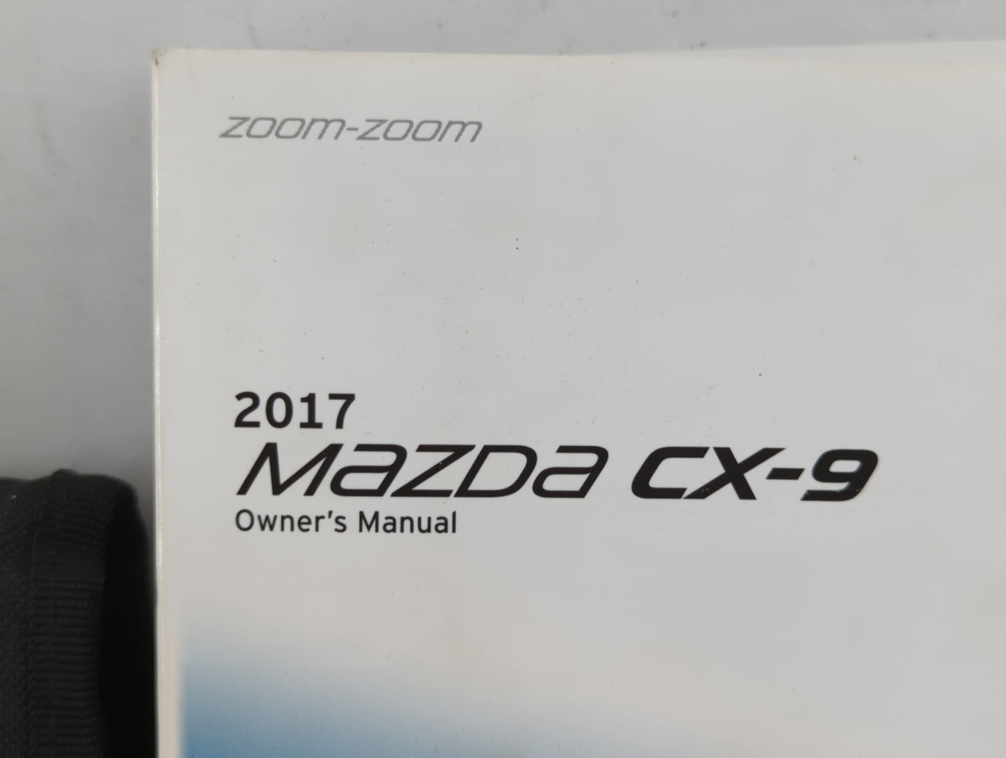 2017 Mazda Cx-9 Owners Manual Book Guide OEM Used Auto Parts - Oemusedautoparts1.com