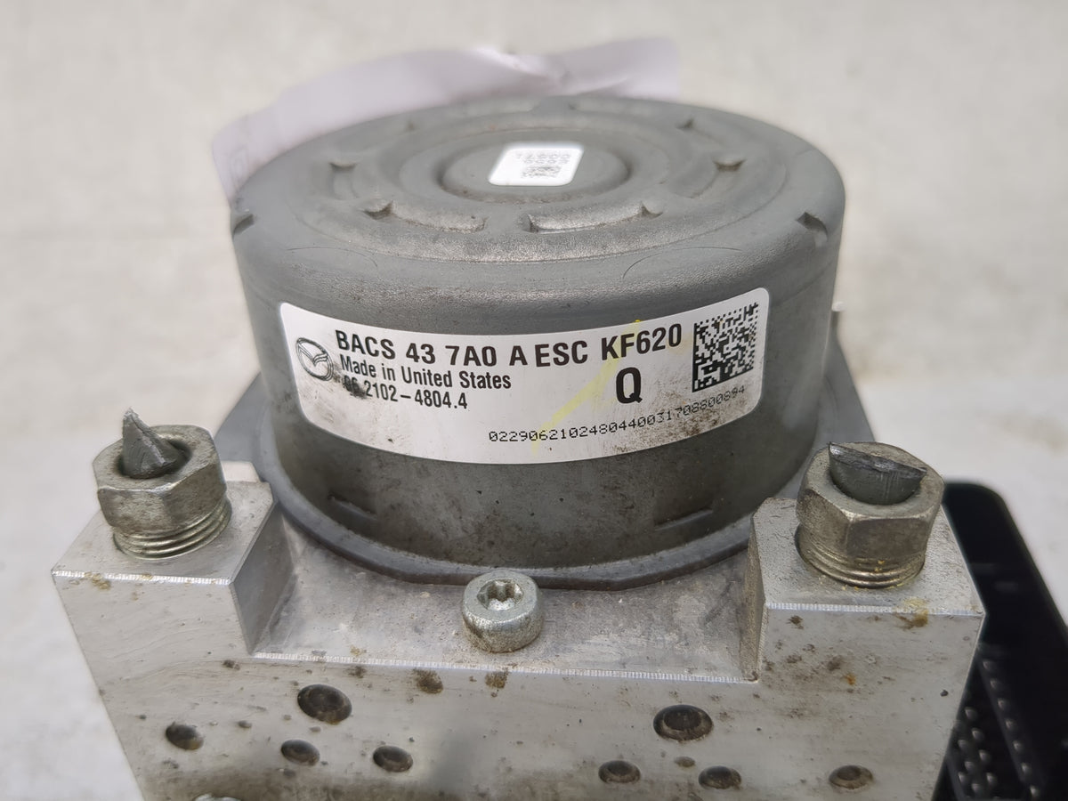 2017 Mazda Mazda3 Anti-Lock Brake ABS Pump Module Actuator OEM P/N:BACS437A0AESCKF620 0622102-4804.4 Fits Fits 2018 OEM Used