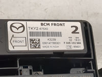 2017 Mazda Mazda3 Fusebox Fuse Box Panel Relay Module P/N:TKY2-675X0 K3239, F005V02666, BHR1-67599 Fits Fits 2014 2015 2016 