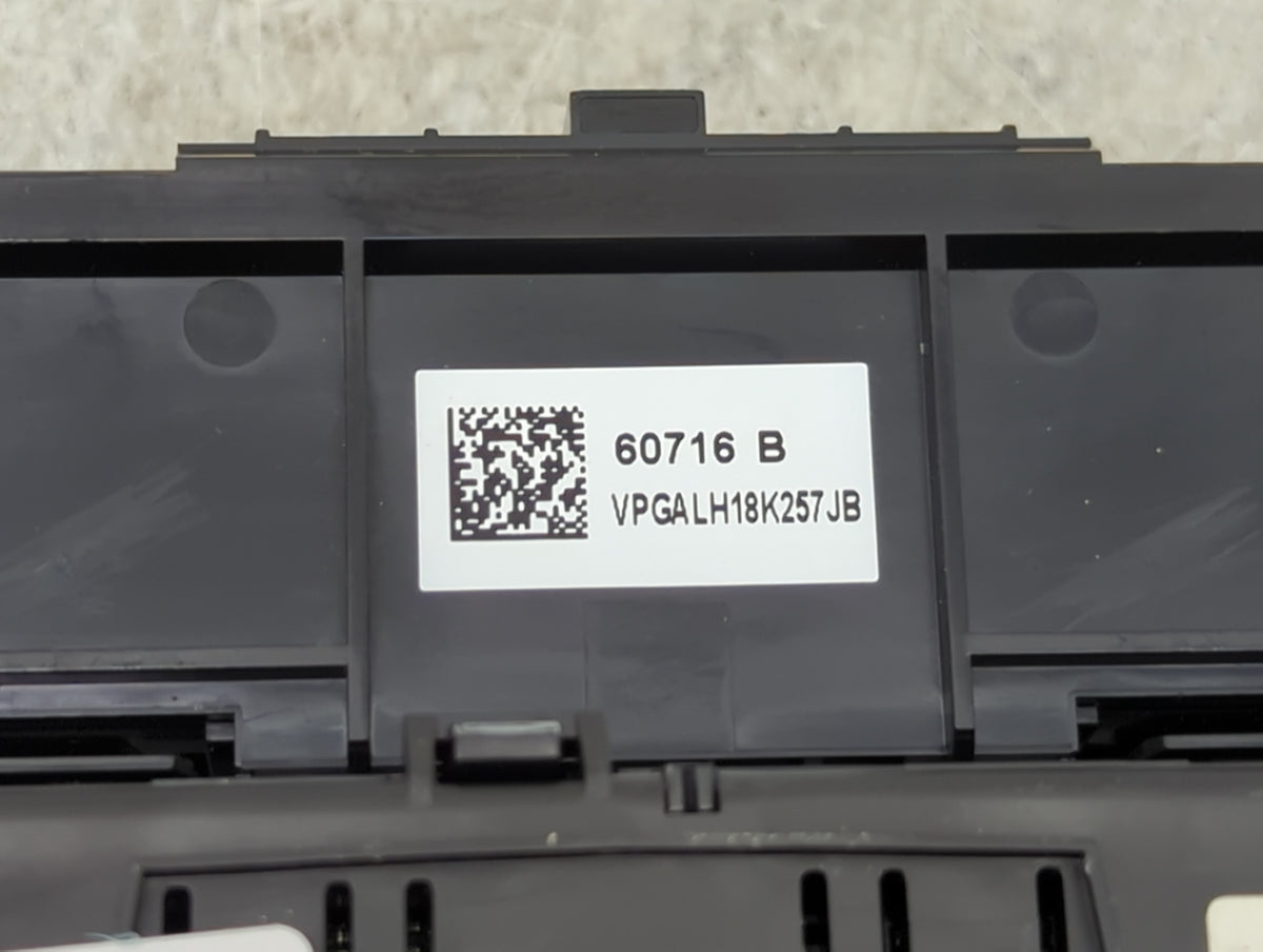 2017 Mazda Mazda6 Climate Control Module Temperature AC/Heater Replacement P/N:GRV161190A KA0001, VPGALH18K257JB Fits OEM Us