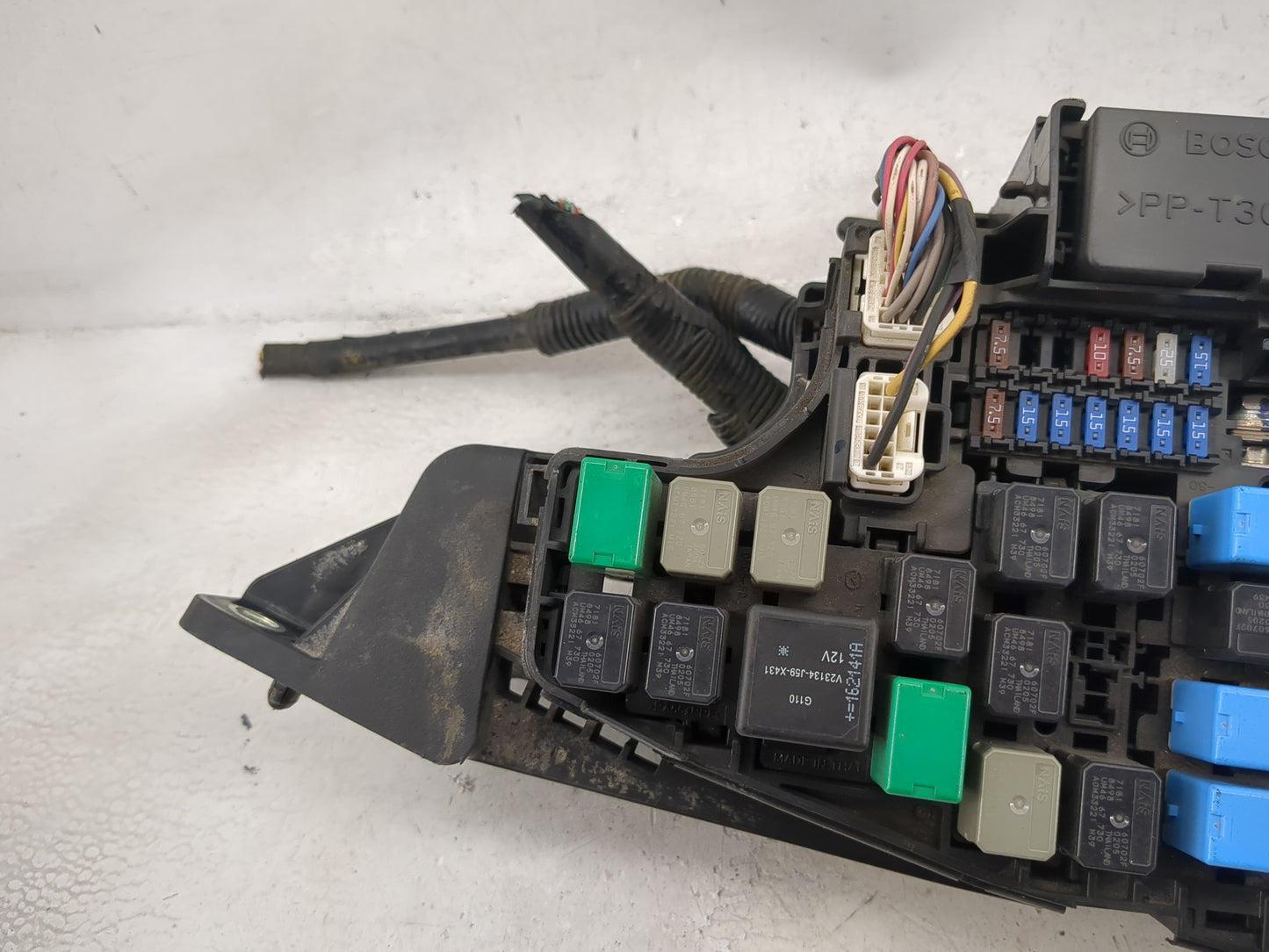 2017 Mazda Mazda6 Fusebox Fuse Box Panel Relay Module P/N:TK52-675X0B TK52-675X0 B Fits Fits 2016 2018 2019 2020 2021 2022 O
