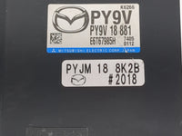 2017 Mazda Mazda6 PCM Engine Control Computer ECU ECM PCU OEM P/N:PY9V PY9V 18 881, E6T67985H, PYJM 18 8K2B Fits Fits 2016 2