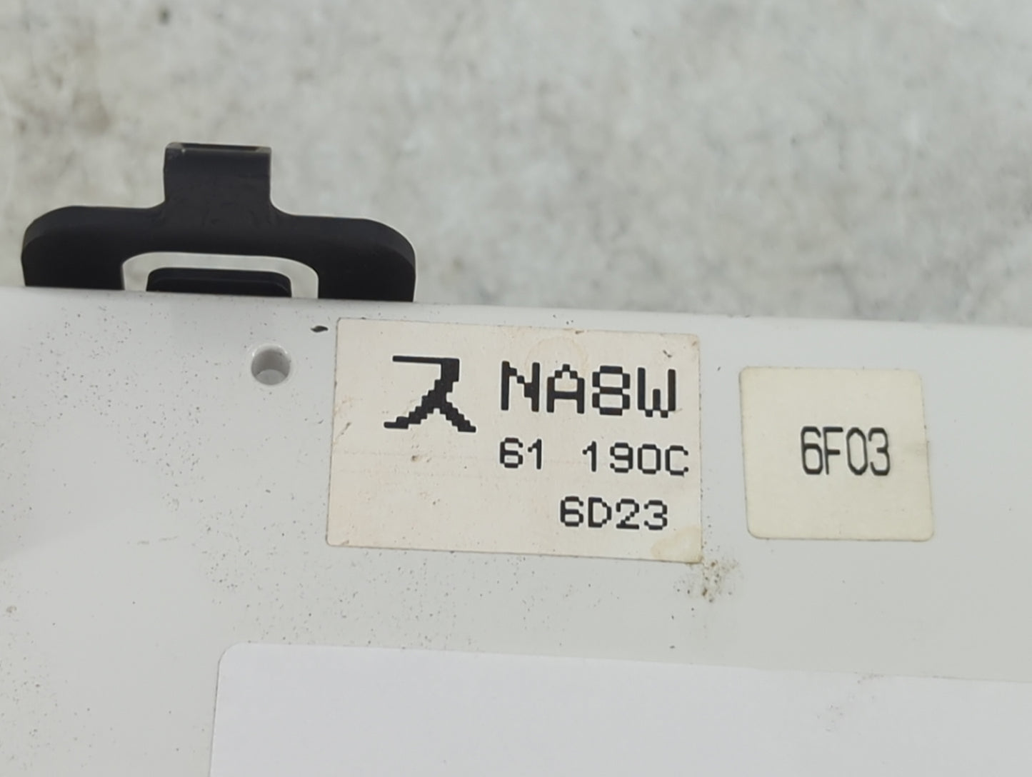 2017 Mazda Mx-5 Miata Climate Control Module Temperature AC/Heater Replacement P/N:NA8W 61 190C 6F03 Fits OEM Used Auto Part