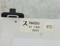 2017 Mazda Mx-5 Miata Climate Control Module Temperature AC/Heater Replacement P/N:NA8W 61 190C 6F03 Fits OEM Used Auto Part