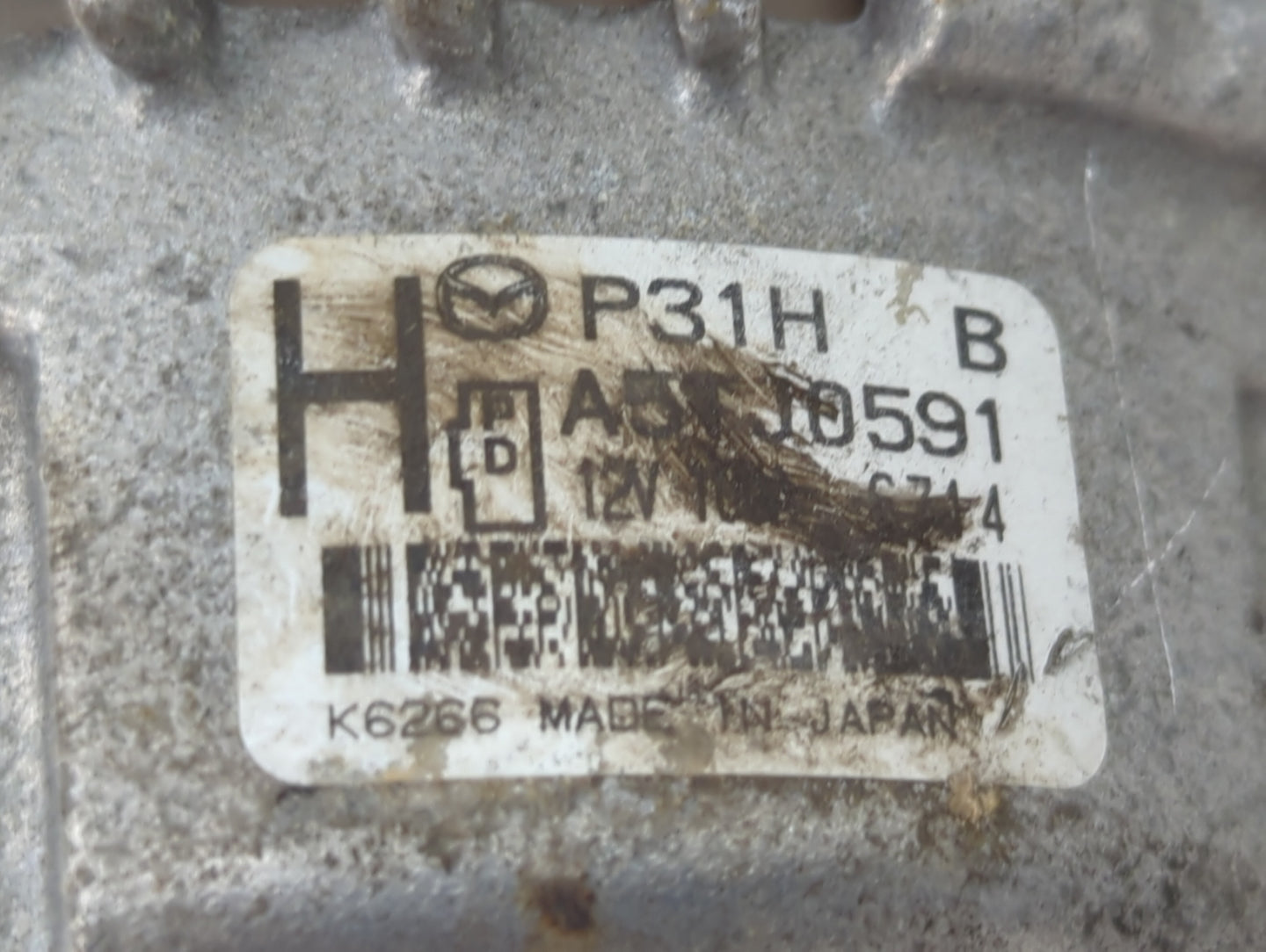 2016-2022 Mazda Mx-5 Miata Alternator Replacement Generator Charging Assembly Engine OEM P/N:A5T J0591 Fits OEM Used Auto Pa