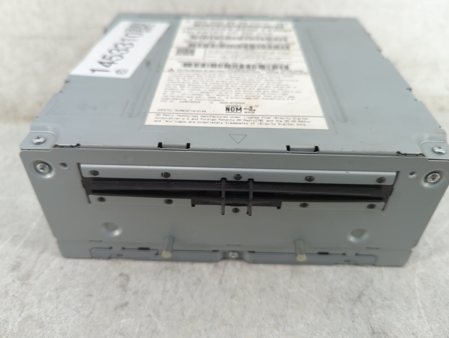 2017 Mercedes-Benz C-Class Radio AM FM Cd Player Receiver Replacement P/N:A2059009630 NTG5HUE, UJHNTG5HUE Fits Fits 2018 OEM