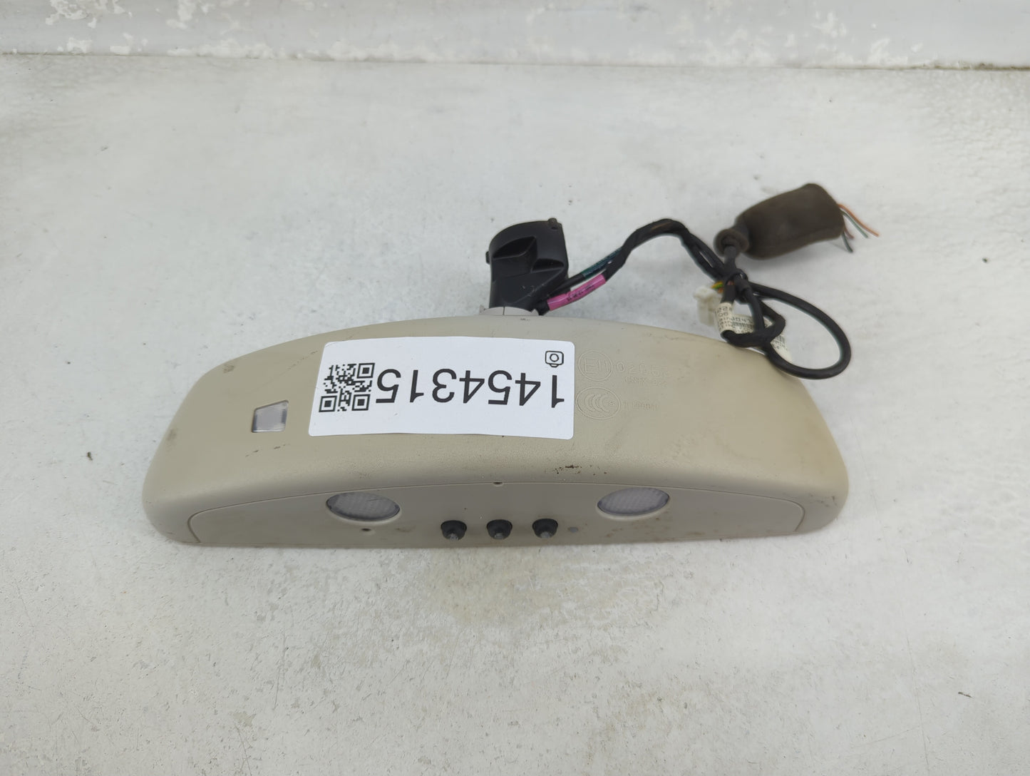 2017 Mercedes-Benz C-Class Interior Rear View Mirror Replacement OEM P/N:026530 GNTX-822 Fits Fits 2015 2016 2018 OEM Used A