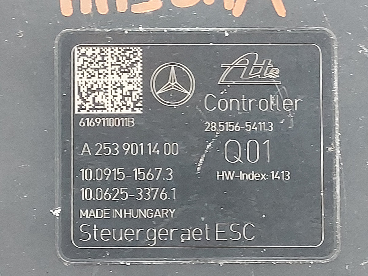 2017 Mercedes-Benz C-Class ABS Pump Control Module Replacement P/N:A2534310100 10.0220-0809.4, A2539011400, 10.0915-1567.3 F