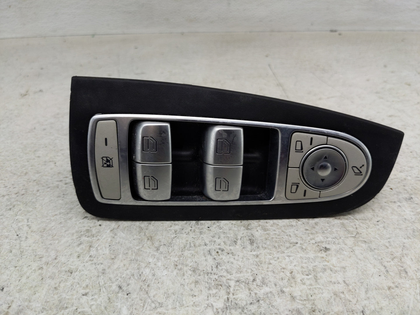 2016 Mercedes-Benz C250 Master Power Window Switch Replacement Driver Side Left P/N:A2059056811 Fits Fits 2015 2017 OEM Used