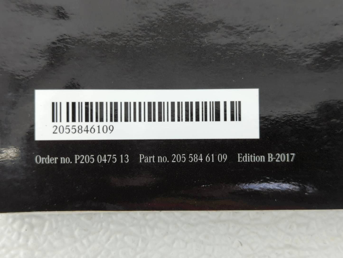 2017 Mercedes-Benz C250 Owners Manual Book Guide OEM Used Auto Parts - Oemusedautoparts1.com