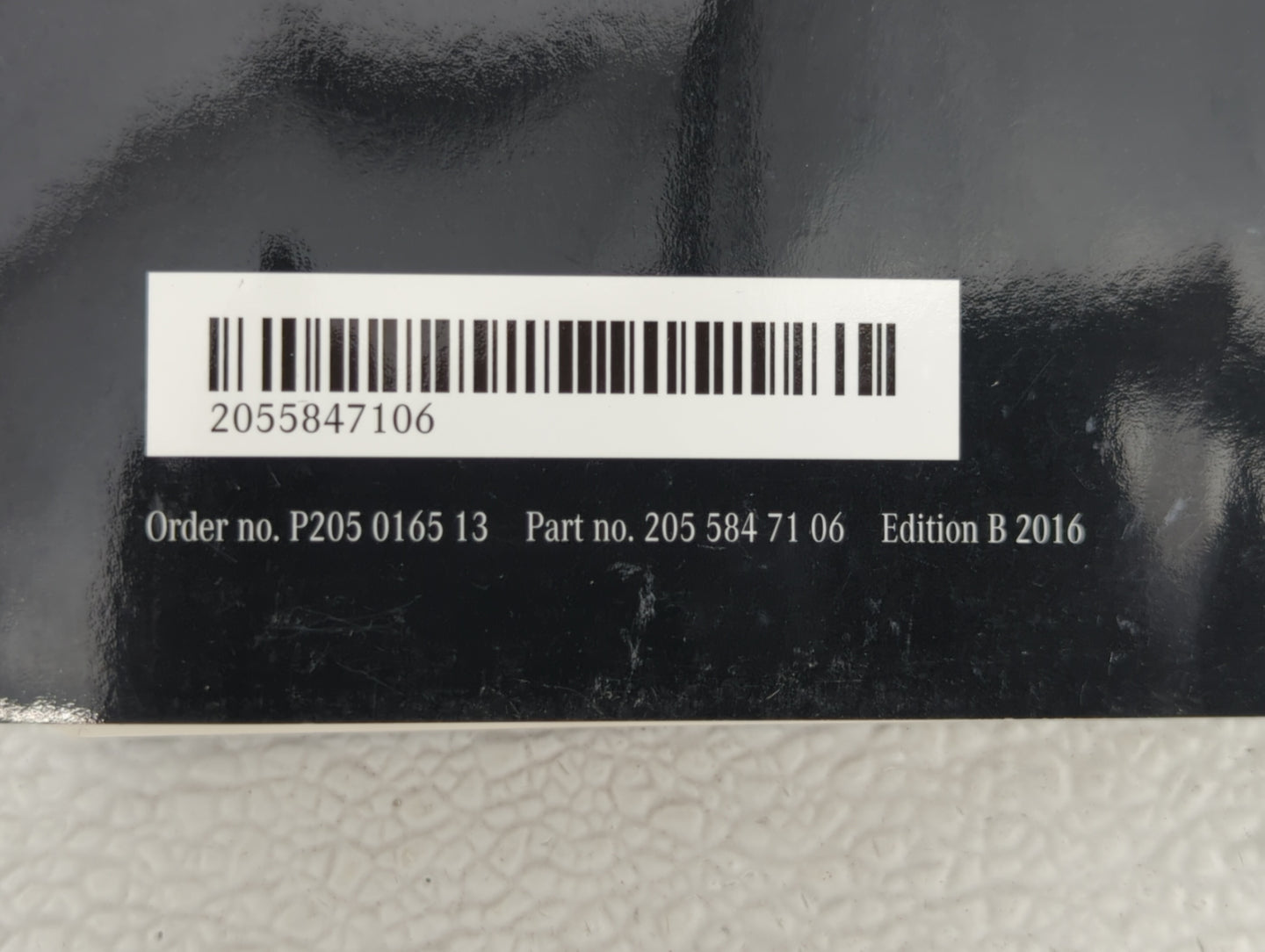 2017 Mercedes-Benz C250 Owners Manual Book Guide OEM Used Auto Parts - Oemusedautoparts1.com