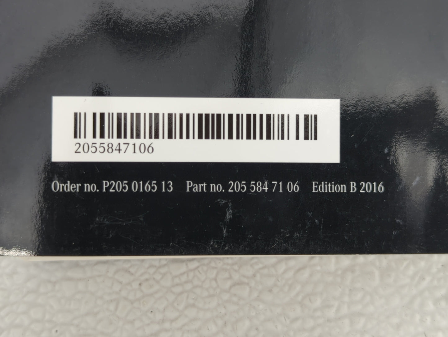 2017 Mercedes-Benz C250 Owners Manual Book Guide OEM Used Auto Parts - Oemusedautoparts1.com