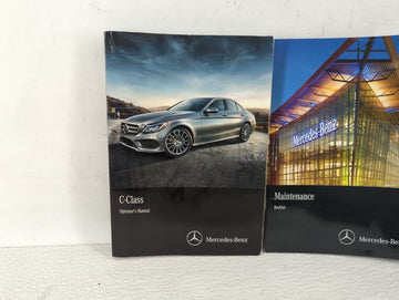 2017 Mercedes-Benz C250 Owners Manual Book Guide OEM Used Auto Parts