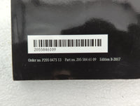2017 Mercedes-Benz C250 Owners Manual Book Guide OEM Used Auto Parts - Oemusedautoparts1.com