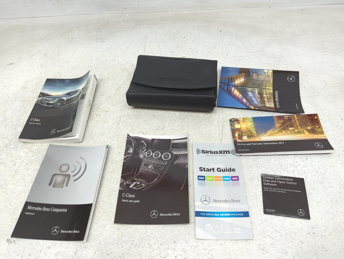2017 Mercedes-Benz C300 Owners Manual Book Guide P/N:205 584 61 OEM Used Auto Parts - Oemusedautoparts1.com