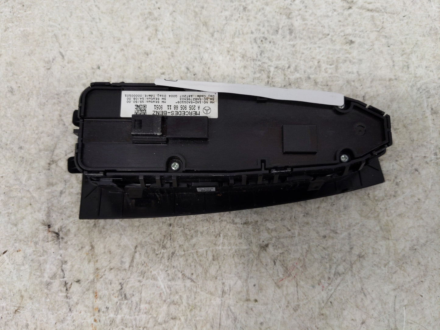 2015-2017 Mercedes-Benz C300 Master Power Window Switch Replacement Driver Side Left P/N:2059056811 Fits Fits 2015 2016 2017
