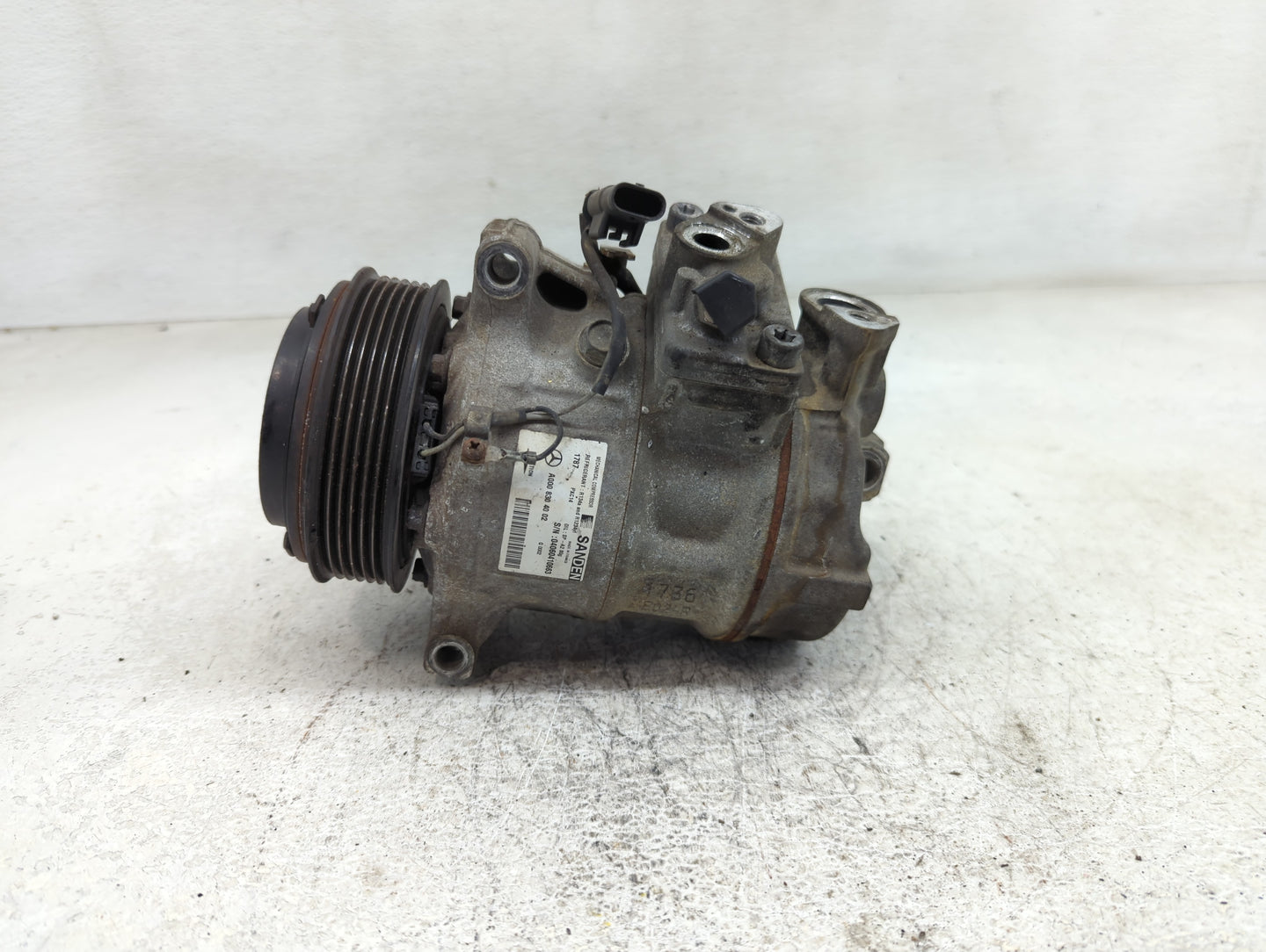2017-2021 Mercedes-benz C300 Air Conditioning A/c Ac Compressor Oem - Oemusedautoparts1.com