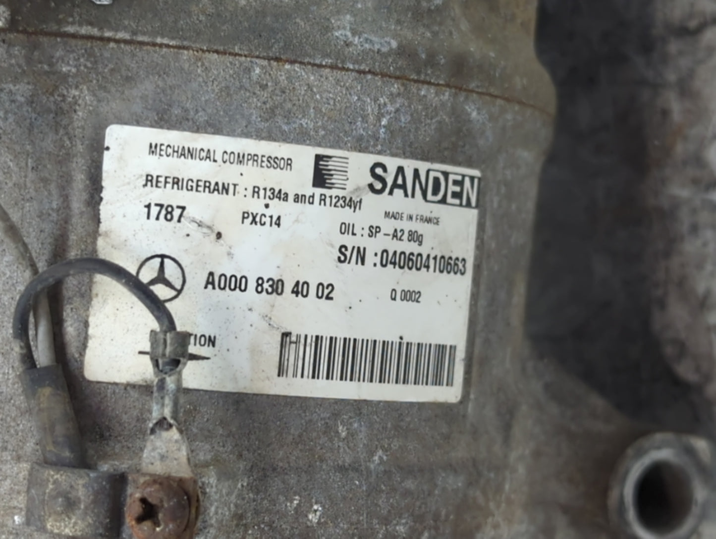 2017-2021 Mercedes-benz C300 Air Conditioning A/c Ac Compressor Oem - Oemusedautoparts1.com