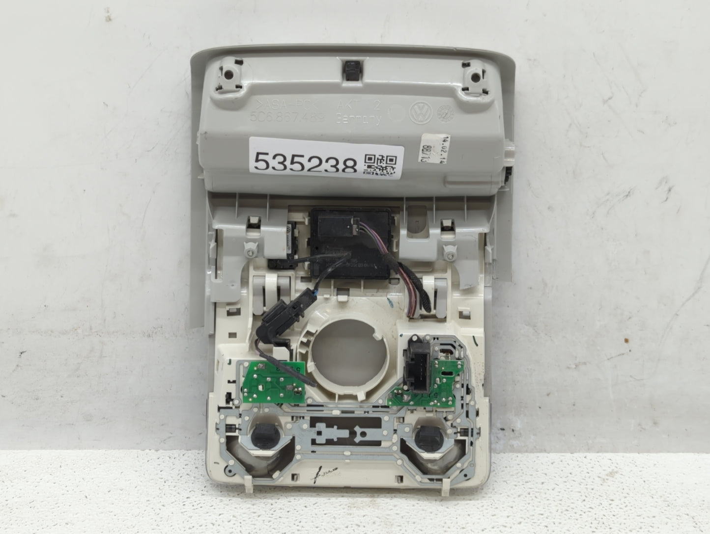 2017 Mercedes-benz C300 Overhead Roof Console - Oemusedautoparts1.com