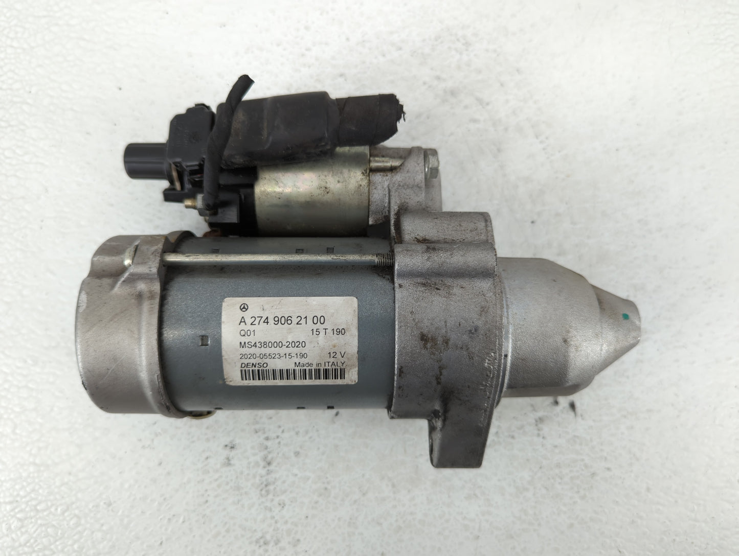 2015-2018 Mercedes-Benz C300 Car Starter Motor Solenoid OEM P/N:A 274 906 21 00 Fits Fits 2015 2016 2017 2018 2019 2020 2021