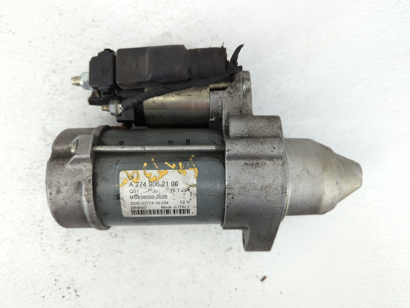 2015-2018 Mercedes-Benz C300 Car Starter Motor Solenoid OEM P/N:A 274 906 21 00 Fits Fits 2015 2016 2017 2018 2019 2020 2021