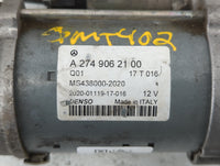 2015-2018 Mercedes-Benz C300 Car Starter Motor Solenoid OEM P/N:A 274 906 21 00 Fits Fits 2015 2016 2017 2018 2019 2020 2021