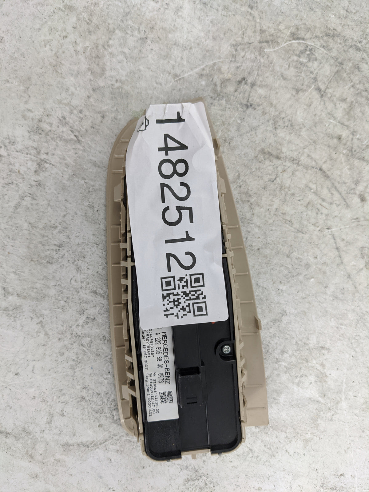 2017 Mercedes-Benz Cclass Master Power Window Switch Replacement Driver Side Left P/N:A2229056800 2472187 Fits Fits 2015 201