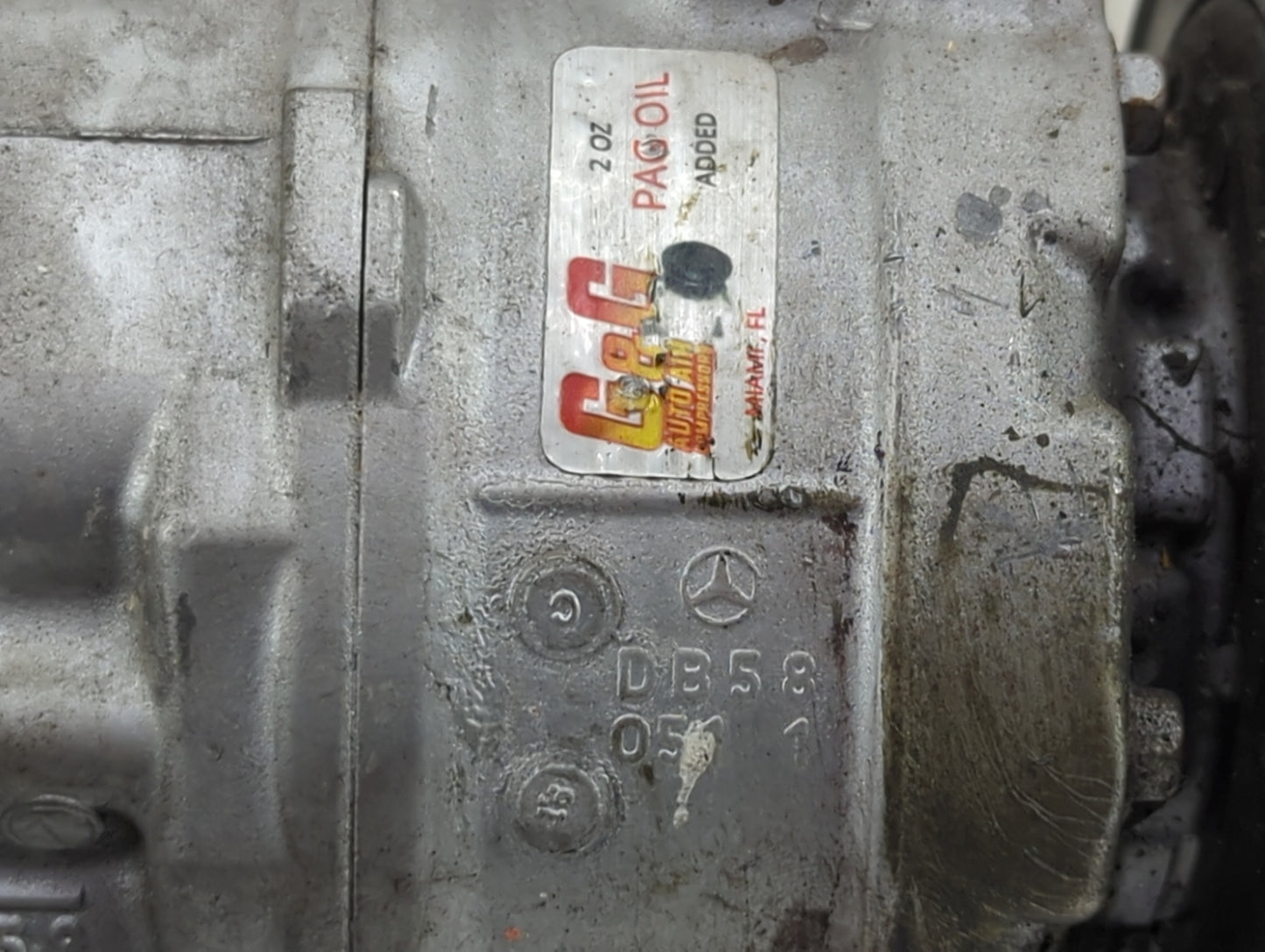 2017-2019 Mercedes-benz Cla250 Air Conditioning A/c Ac Compressor Oem - Oemusedautoparts1.com