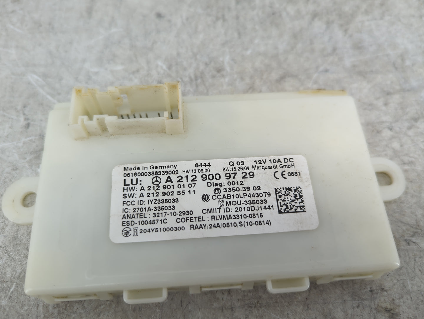 2014-2019 Mercedes-benz Cla250 Locking Control Module - Oemusedautoparts1.com
