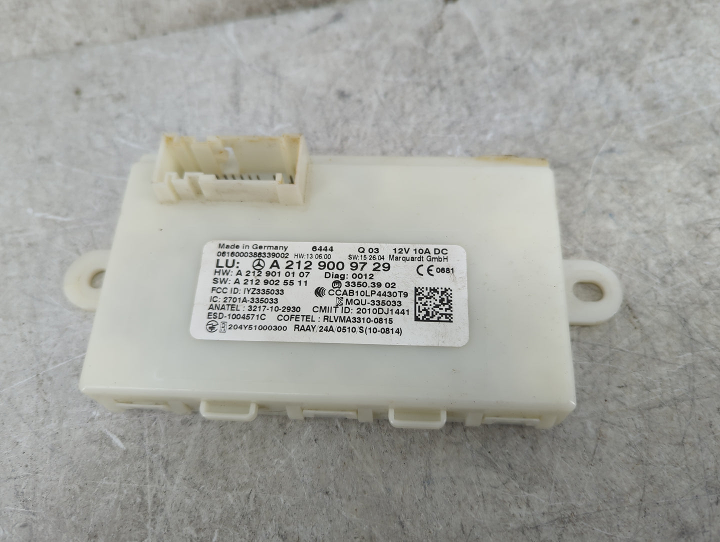 2014-2019 Mercedes-benz Cla250 Locking Control Module - Oemusedautoparts1.com