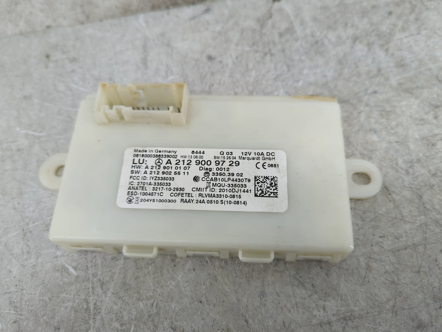 2014-2019 Mercedes-benz Cla250 Locking Control Module - Oemusedautoparts1.com