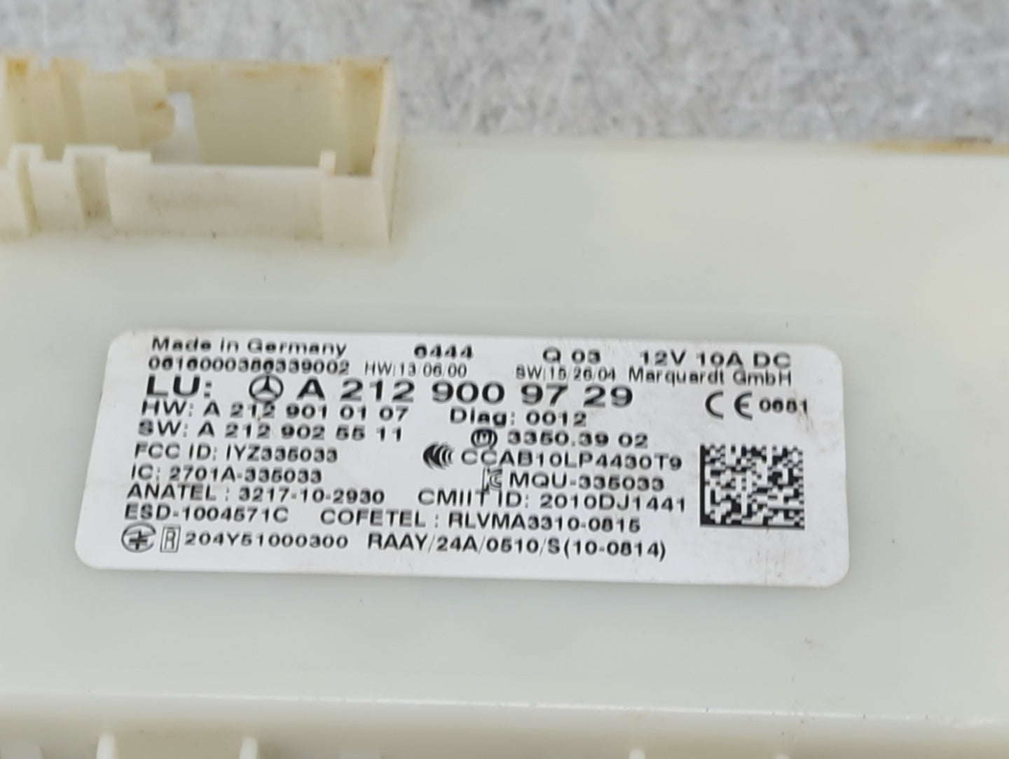 2014-2019 Mercedes-benz Cla250 Locking Control Module - Oemusedautoparts1.com