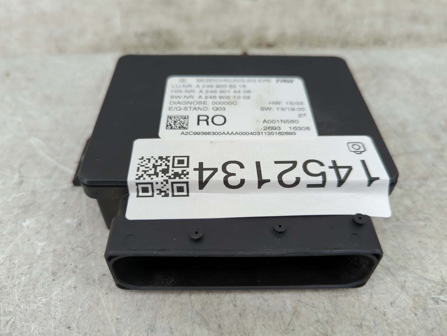 2016-2017 Mercedes-benz Cla250 Parking Brake Control Module - Oemusedautoparts1.com