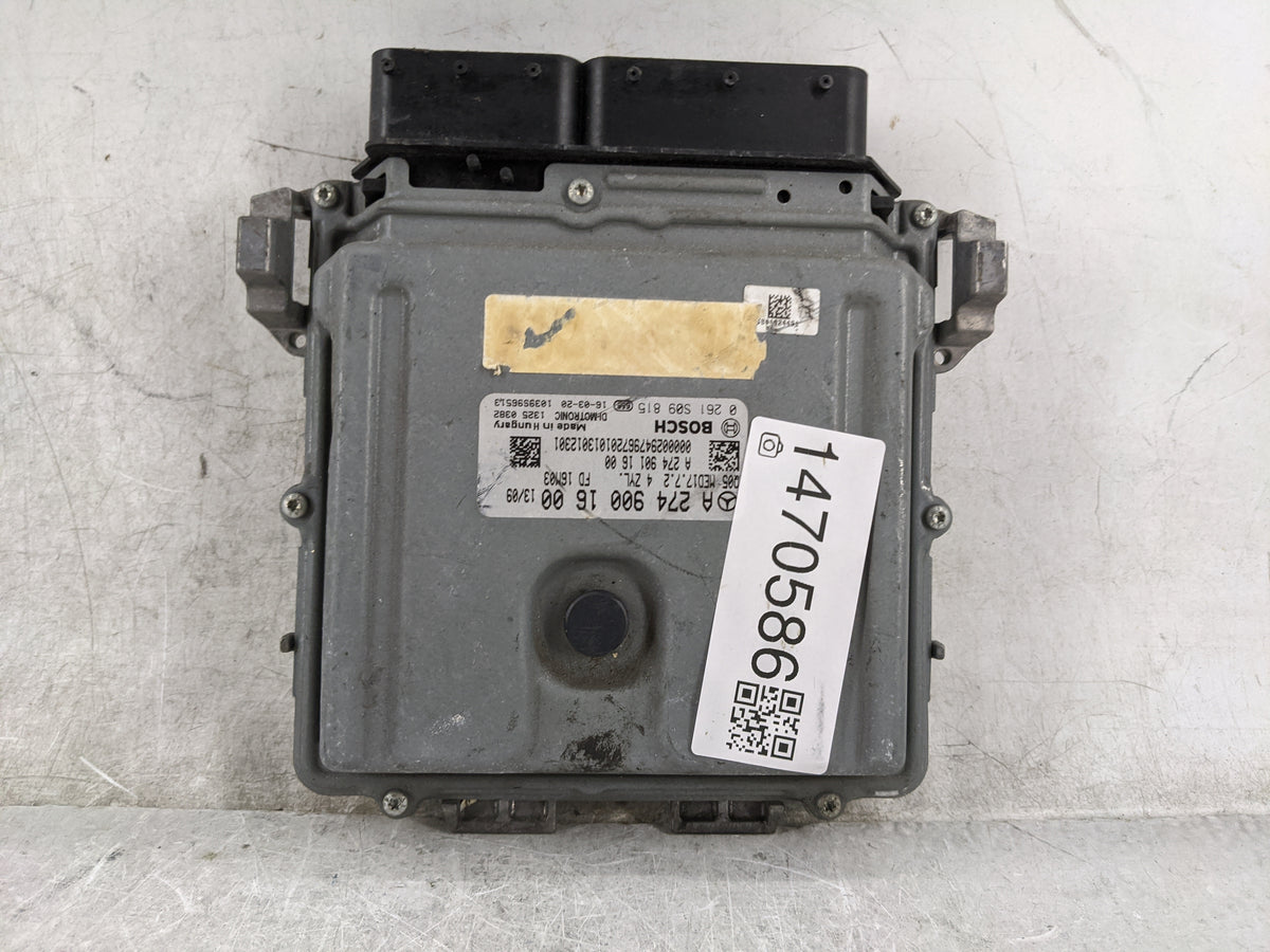 2017 Mercedes-Benz E-Class PCM Engine Control Computer ECU ECM PCU OEM P/N:A2749001600 A2749011600 Fits 2016 2018 2019 2020 