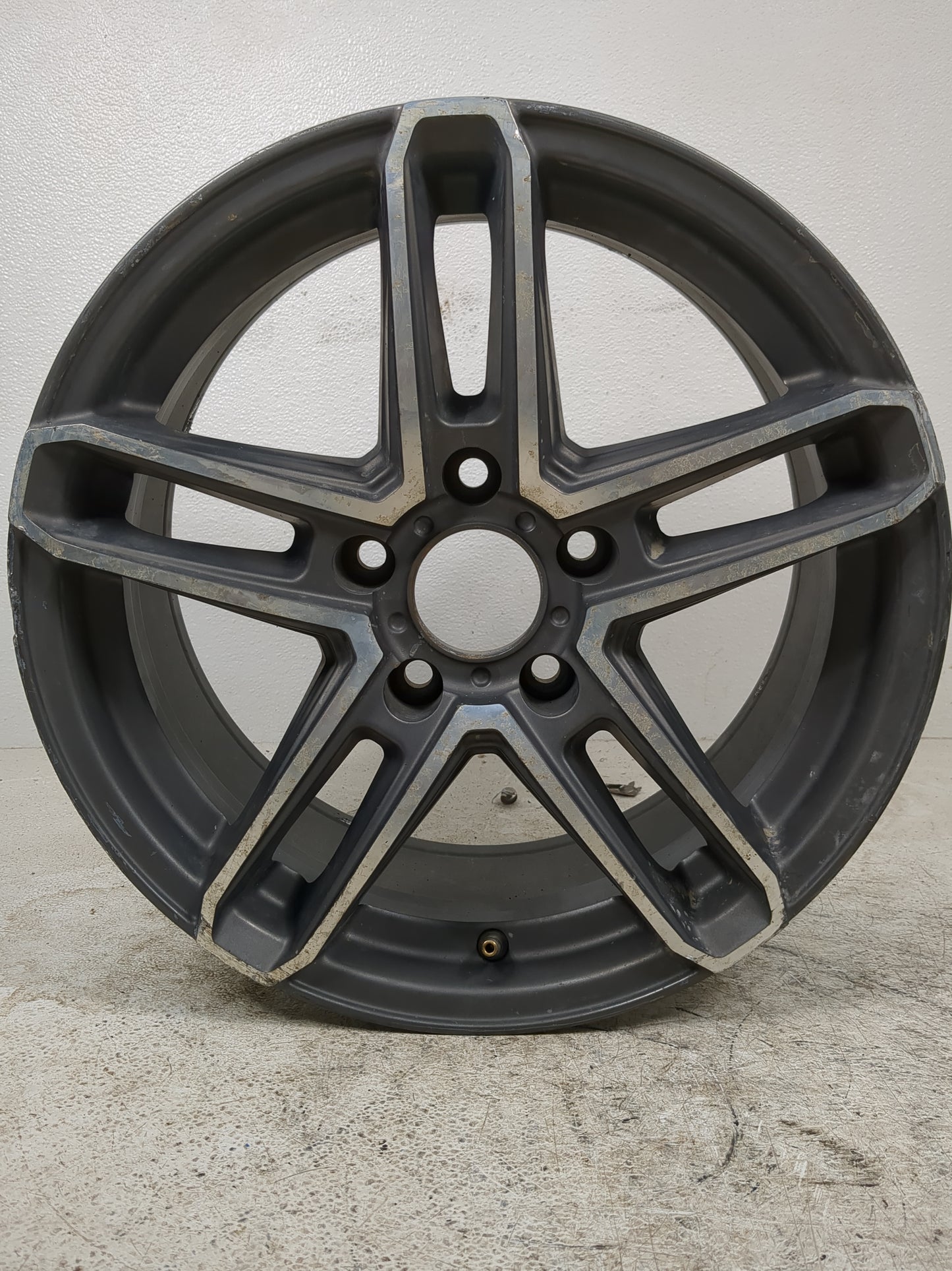 2017 Mercedes-benz E350 Oem Wheel Rim Gray - Oemusedautoparts1.com