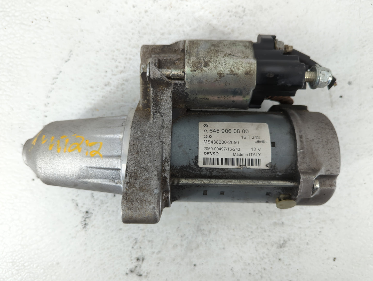 2015-2020 Mercedes-Benz Gla250 Car Starter Motor Solenoid OEM P/N:16 T 243 2050-00497 Fits OEM Used Auto Parts - Oemusedauto