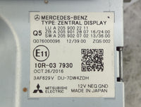 2016-2019 Mercedes-benz Glc300 Information Display Screen - Oemusedautoparts1.com