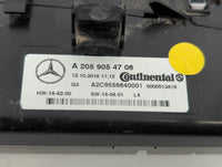 2016-2019 Mercedes-Benz Glc300 Climate Control Module Temperature AC/Heater Replacement P/N:A 205 905 47 06 Fits OEM Used Au