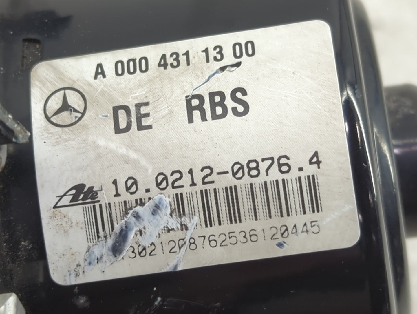 2017 Mercedes-Benz Gle350 ABS Pump Control Module Replacement P/N:A0004311300 10.0212-0876.4 Fits Fits 2016 2018 OEM Used Au