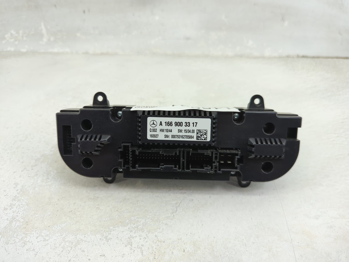2017-2018 Mercedes-Benz Gle350 Climate Control Module Temperature AC/Heater Replacement P/N:A1669003317 Fits Fits 2017 2018 