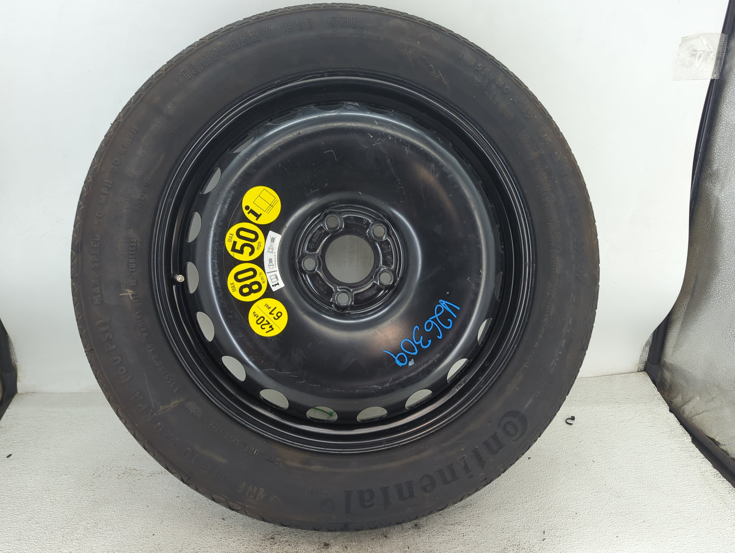 2017 Mercedes-benz Gle350 Spare Donut Tire Wheel Rim Oem - Oemusedautoparts1.com