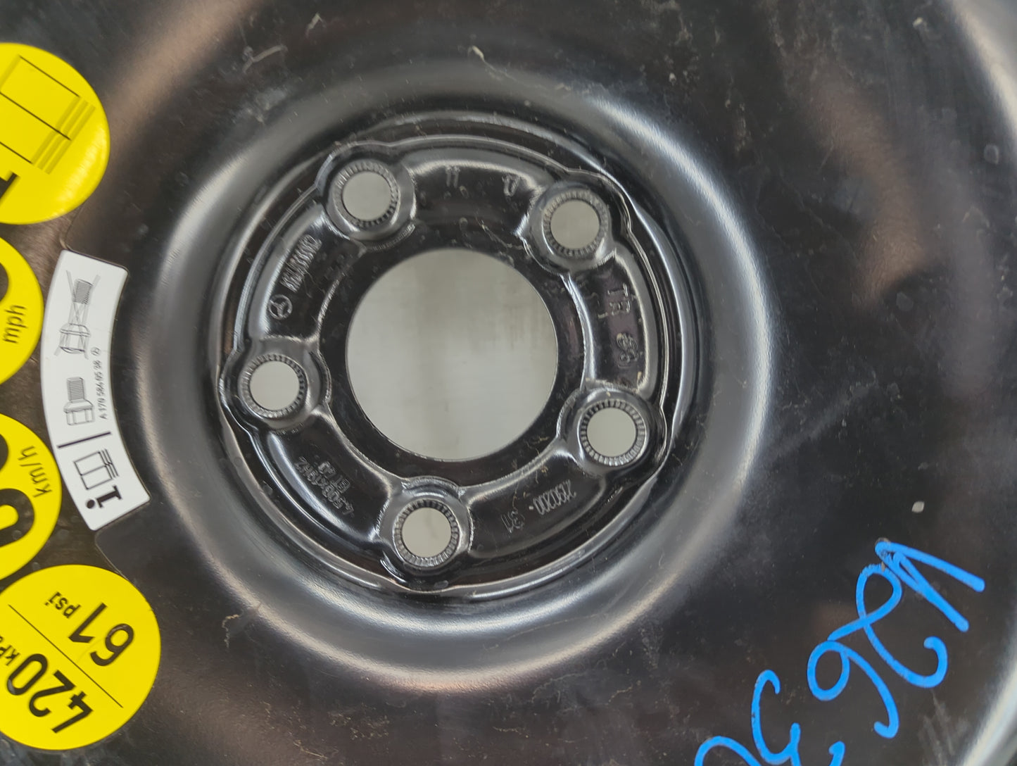 2017 Mercedes-benz Gle350 Spare Donut Tire Wheel Rim Oem - Oemusedautoparts1.com